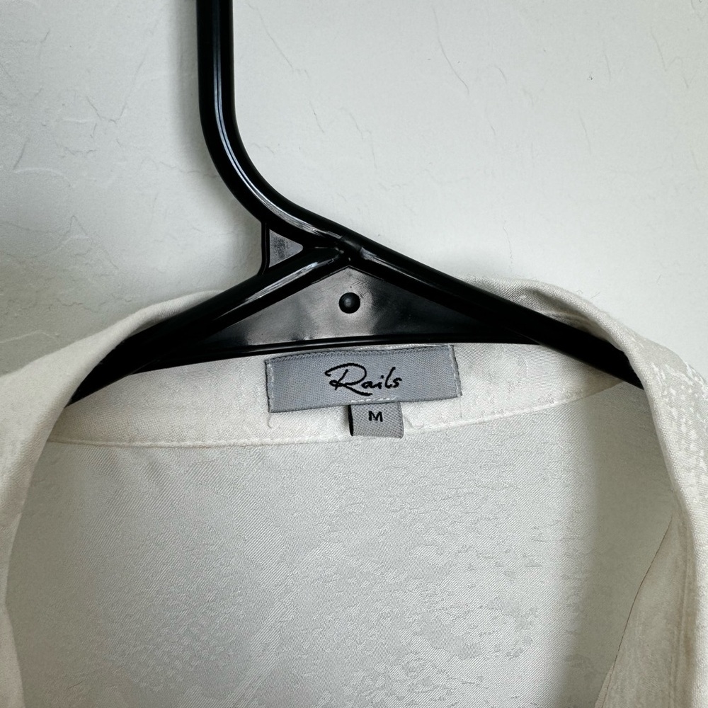 Rails Noemi Snake Jacquard Button Down Textured S… - image 2